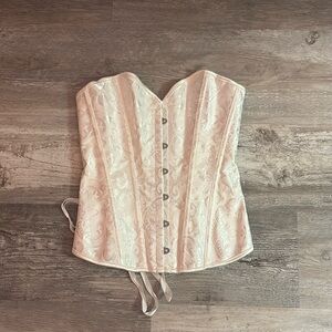 Cream/ white corset top